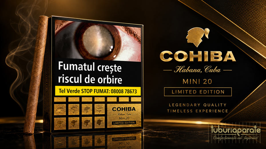 Tigari de Foi Cohiba Mini Limited Edition 31g (20) Tigari de Foi Cohiba Mini Limited Edition 31g (20)